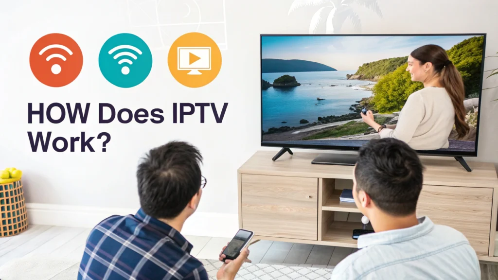 how does iptv work
