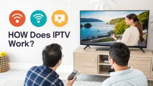 how does iptv work